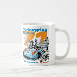 Nurburgring 1973 1000 Kilometer Porsche 908-3 Kaffeetasse