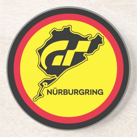 Nurburgring Deutschland Gran Turismo GT Getränkeuntersetzer (Vorne)