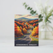 Nürburgring Deutschland Travel Postkarte (Stehend Vorderseite)