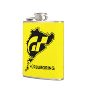 Nurburgring Nordschleife Race Track Gran Turismo Flachmann (Links)