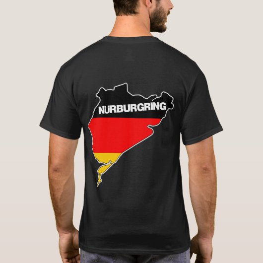 Nurburgring - Nordschleife T-Shirt (Rückseite)