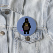 NurenN Black Bear Blue Button (Beispiel)