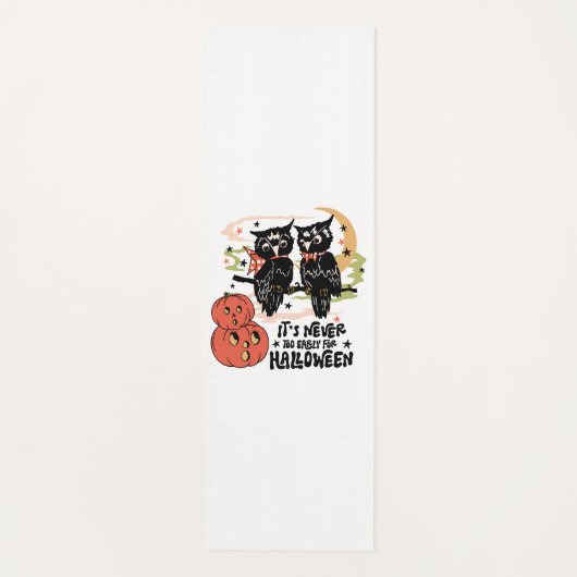 NurHalloween Niedlicher Fall Yogamatte (Vorderseite)