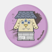 Nurikabe - Japanisch Wall Yokai Magnet (Vorne)