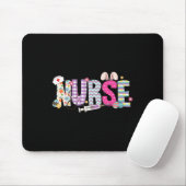 Nurlife Stethoscope Pflege Niedlich Osterhase E Mousepad (Mit Mouse)