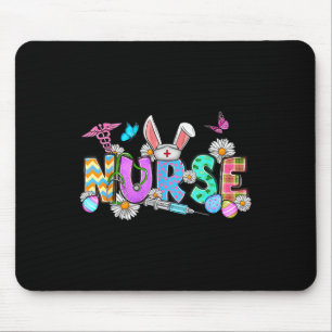 Nurlife Stethoscope Pflege Niedlich Osterhase E Mousepad