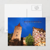 Nürnberg 001B Postkarte (Vorne/Hinten)