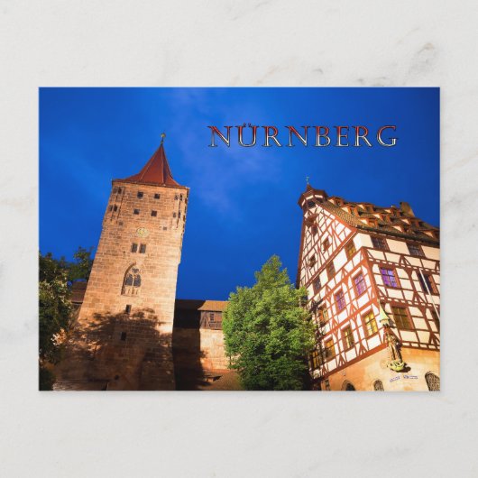 Nürnberg 001B Postkarte (Vorderseite)