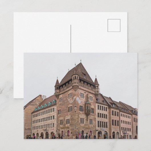Nürnberg # 12 postkarte (Vorne/Hinten)