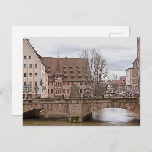 Nürnberg # 13 postkarte (Vorne/Hinten)