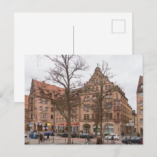 Nürnberg # 2 postkarte (Vorne/Hinten)