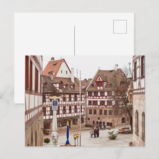 Nürnberg # 39 postkarte (Vorne/Hinten)