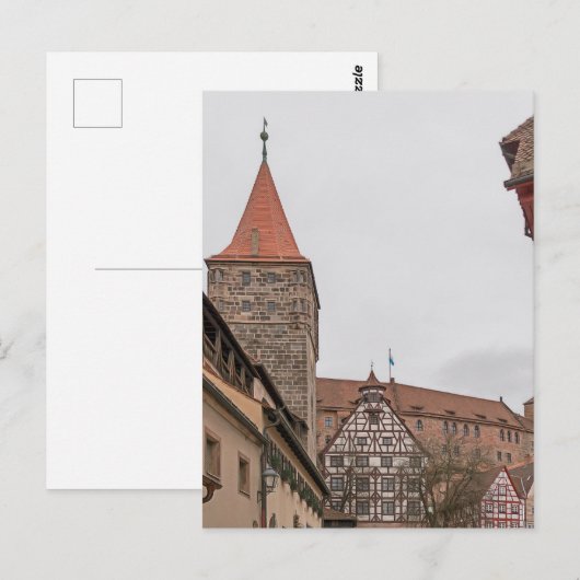 Nürnberg # 41 postkarte (Vorne/Hinten)