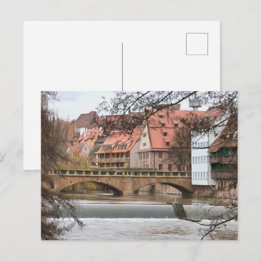 Nürnberg # 44 postkarte (Vorne/Hinten)