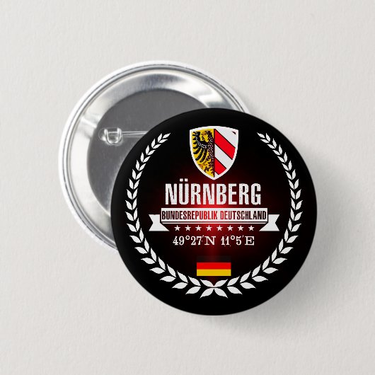Nürnberg Button (Vorne & Hinten)