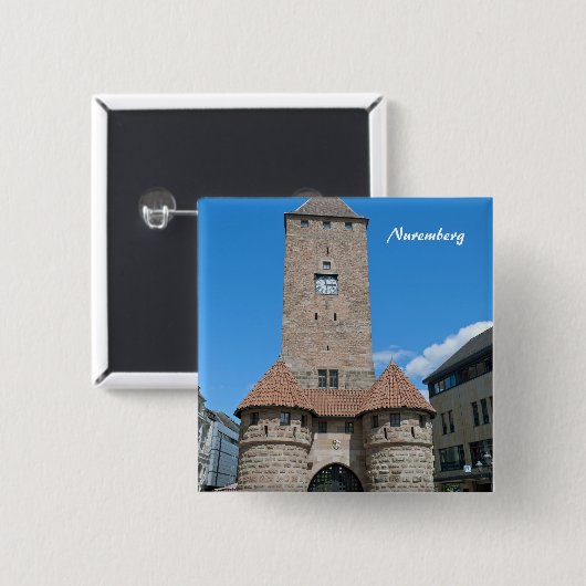 Nürnberg Button (Vorne & Hinten)