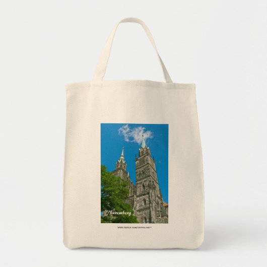 Nürnberg Canvas Bag Tragetasche (Vorne)