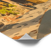 Nürnberg Deutschland - Klassisch Bayerisch Poster (Ecke)