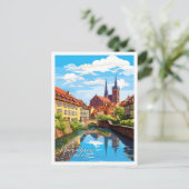Nürnberg Deutschland Kunstzeitalter Postkarte (Stehend Vorderseite)