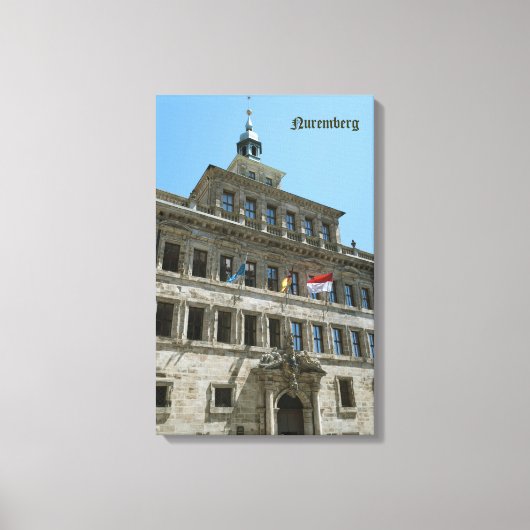 Nürnberg Leinwanddruck (Vorderseite)