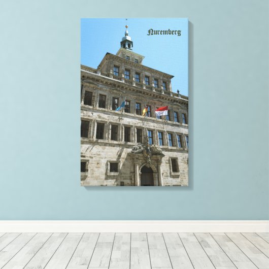 Nürnberg Leinwanddruck (Insitu (Holzboden))