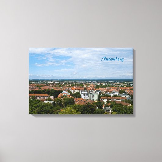 Nürnberg Leinwanddruck (Vorderseite)