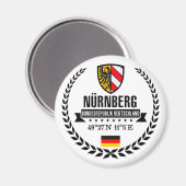 Nürnberg Magnet (Vorderseite/Rückseite)