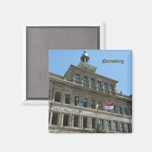 Nürnberg Magnet (Vorderseite/Rückseite)