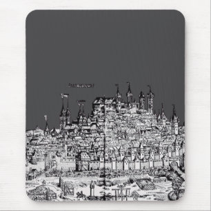Nürnberg Mittelalterliche Stadt in Deutschland Mousepad
