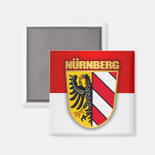 Nürnberg (Nürnberg) Magnet (Vorderseite/Rückseite)