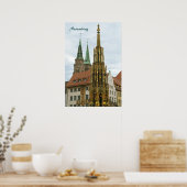 Nürnberg Poster (Küche)