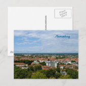 Nürnberg Postkarte (Vorne/Hinten)