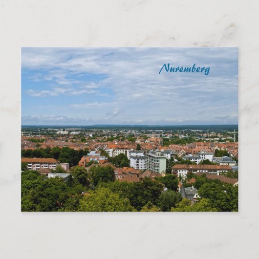 Nürnberg Postkarte (Vorderseite)