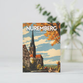 Nürnberg Postkarte (Stehend Vorderseite)