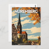 Nürnberg Postkarte (Vorne/Hinten)