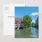 Nürnberg Postkarte (Vorne/Hinten)