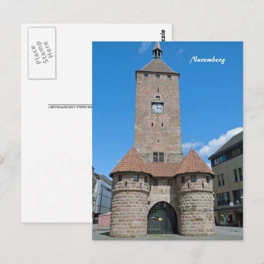 Nürnberg Postkarten (Vorne/Hinten)