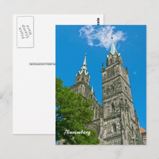 Nürnberg Postkarten (Vorne/Hinten)
