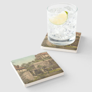 Nürnberg-Schloss, Bayern, Deutschland Steinuntersetzer