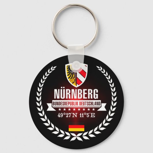 Nürnberg Schlüsselanhänger (Vorderseite)