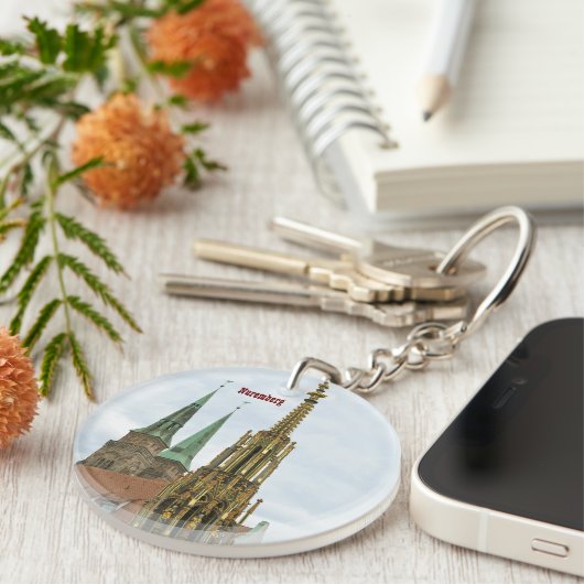 Nürnberg Schlüsselanhänger (Vorderseite rechts)