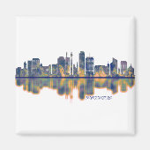 Nürnberg Skyline Magnet (Vorne)