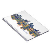 Nürnberg Skyline Notizblock (Rechte Seite)