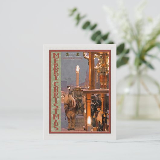 Nurnberg - Snowy Night MC.jpg Postkarte (Stehend Vorderseite)