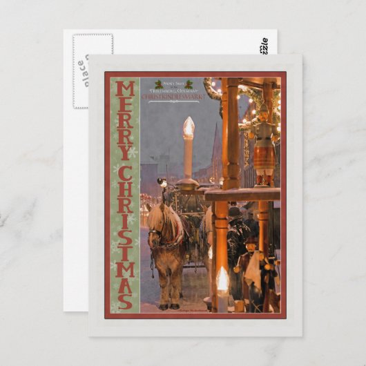 Nurnberg - Snowy Night MC.jpg Postkarte (Vorne/Hinten)