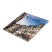 Nürnberg Stadtbild Bayern Deutschland Souvenir Fliese (Seite)