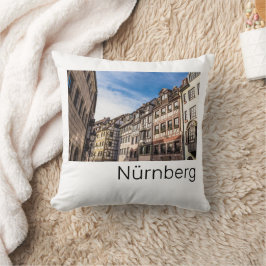 Nürnberg Stadtbild Bayern Deutschland Souvenir Kissen