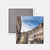 Nürnberg Stadtbild Bayern Deutschland Souvenir Magnet (Vorderseite/Rückseite)