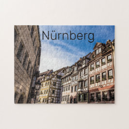 Nürnberg Stadtbild Bayern Deutschland Souvenir Puzzle