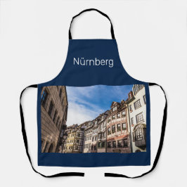 Nürnberg Stadtbild Bayern Deutschland Souvenir Schürze